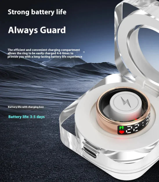 Kronos Ring Display - Anillo Inteligente con Pantalla OLED Premium
