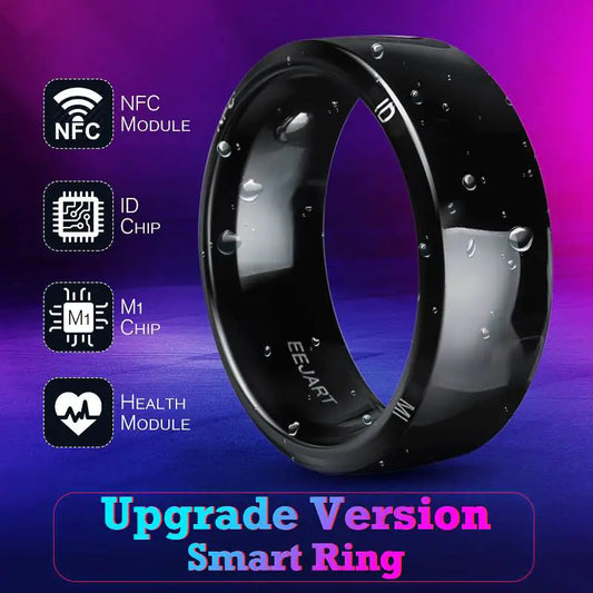 Anillo de Moda Inteligente NFC Multifuncional